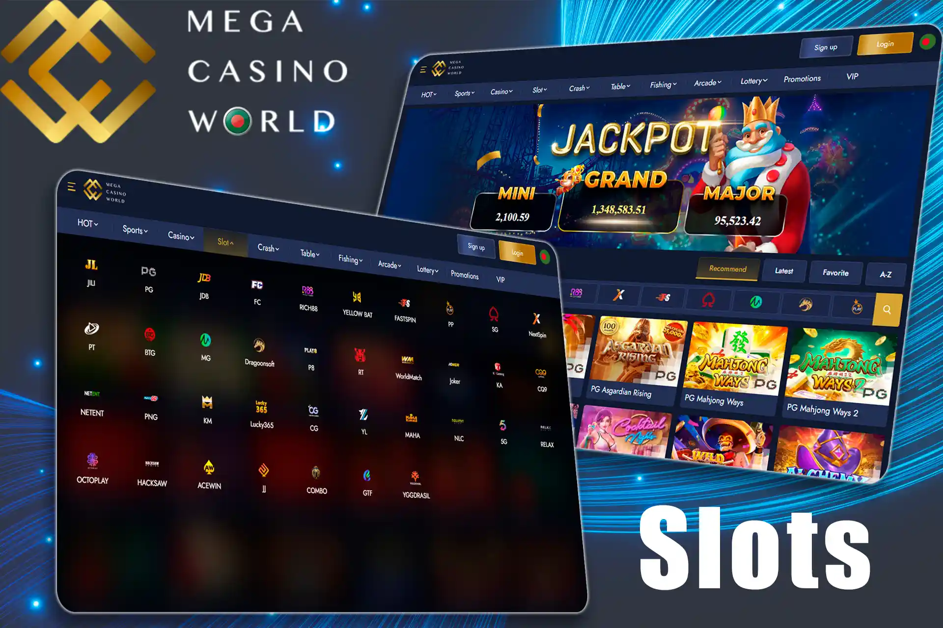Slot fans will appreciate all the possible variations of these games.